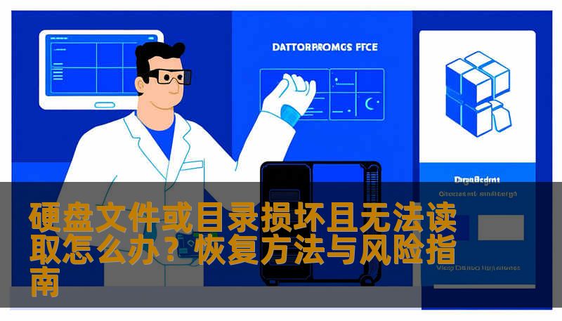硬盘文件或目录损坏且无法读取怎么办？恢复方法与风险指南