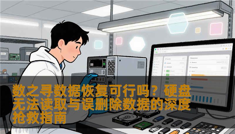 数之寻数据恢复可行吗？硬盘无法读取与误删除数据的深度抢救指南