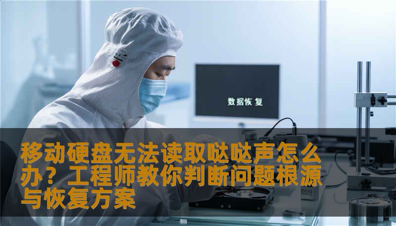移动硬盘无法读取哒哒声怎么办？工程师教你判断问题根源与恢复方案