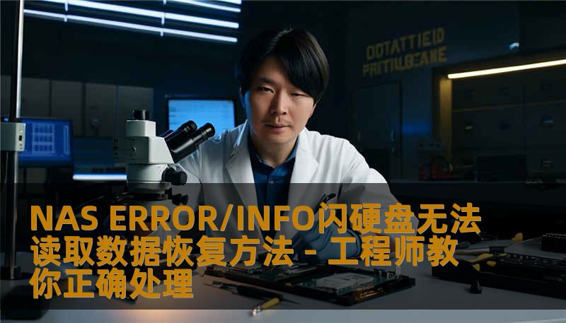 NAS ERROR/INFO闪硬盘无法读取数据恢复方法 - 工程师教你正确处理