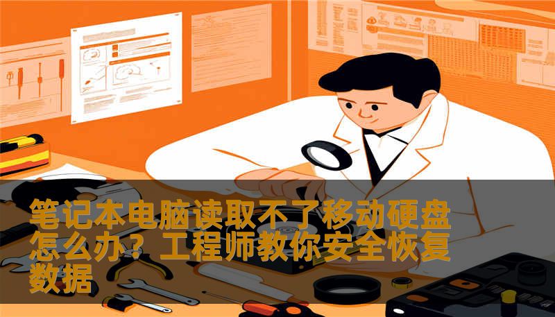 笔记本电脑读取不了移动硬盘怎么办？工程师教你安全恢复数据
