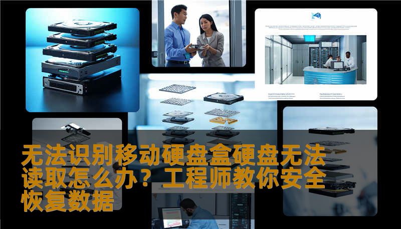 无法识别移动硬盘盒硬盘无法读取怎么办？工程师教你安全恢复数据