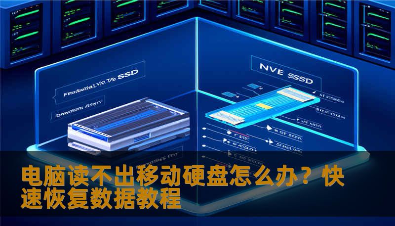 电脑读不出移动硬盘怎么办？快速恢复数据教程