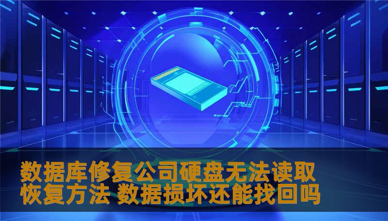 数据库修复公司硬盘无法读取恢复方法 数据损坏还能找回吗