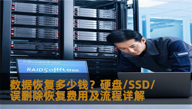 数据恢复多少钱？硬盘/SSD/误删除恢复费用及流程详解