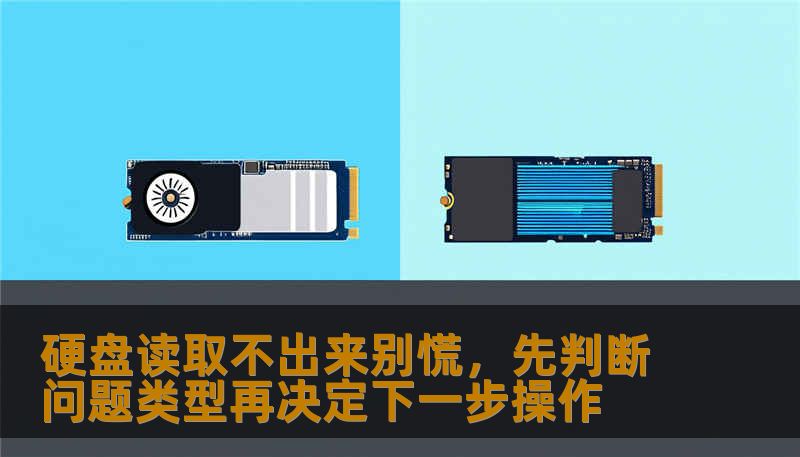 硬盘读取不出来别慌，先判断问题类型再决定下一步操作