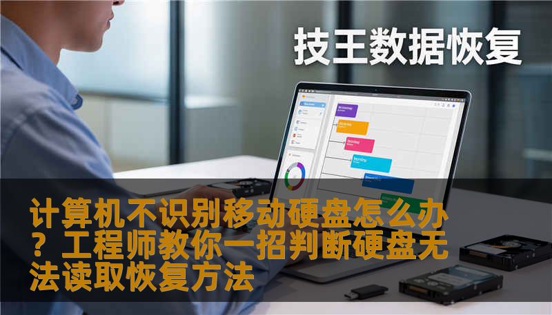 计算机不识别移动硬盘怎么办？工程师教你一招判断硬盘无法读取恢复方法