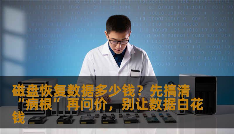 磁盘恢复数据多少钱？先搞清“病根”再问价，别让数据白花钱