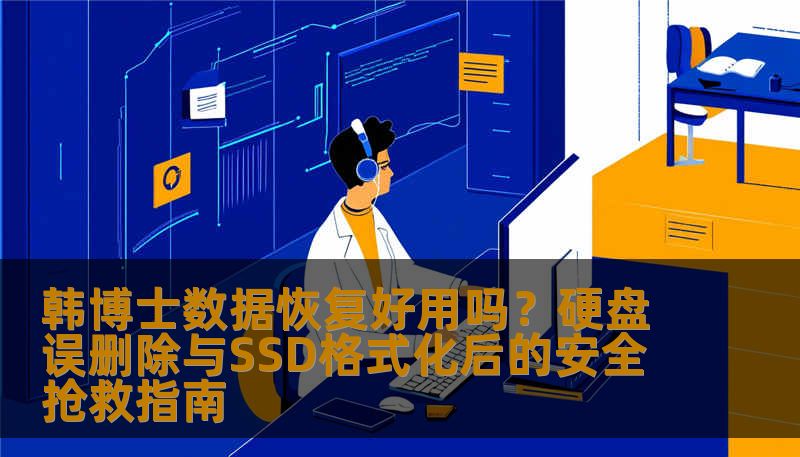 韩博士数据恢复好用吗？硬盘误删除与SSD格式化后的安全抢救指南