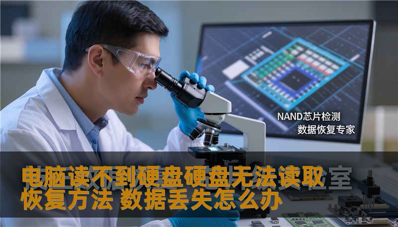 电脑读不到硬盘硬盘无法读取恢复方法 数据丢失怎么办