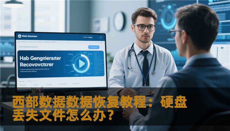 西部数据数据恢复教程：硬盘丢失文件怎么办？