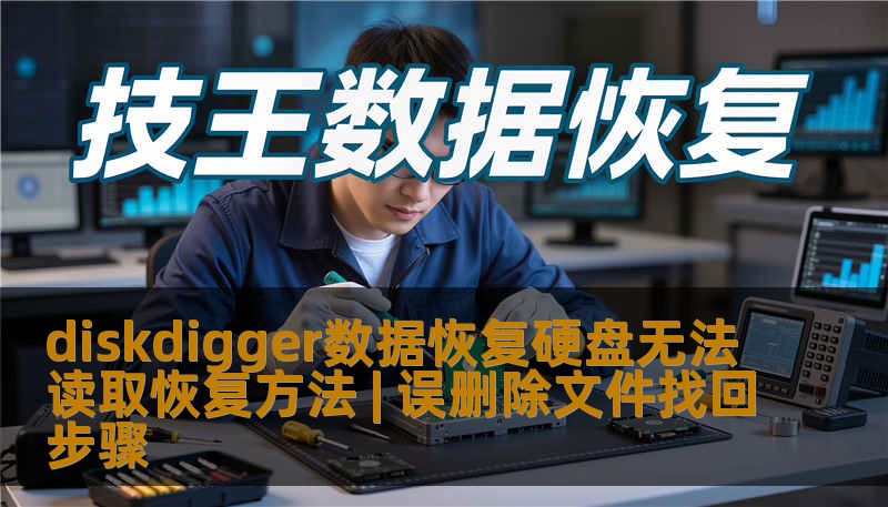 diskdigger数据恢复硬盘无法读取恢复方法 | 误删除文件找回步骤