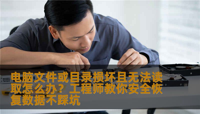 电脑文件或目录损坏且无法读取怎么办？工程师教你安全恢复数据不踩坑