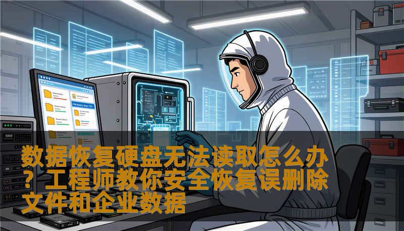 数据恢复硬盘无法读取怎么办？工程师教你安全恢复误删除文件和企业数据