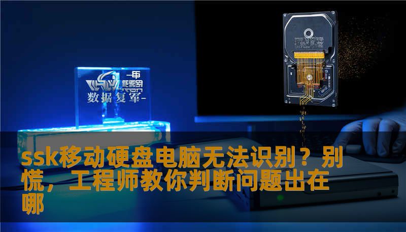 ssk移动硬盘电脑无法识别？别慌，工程师教你判断问题出在哪