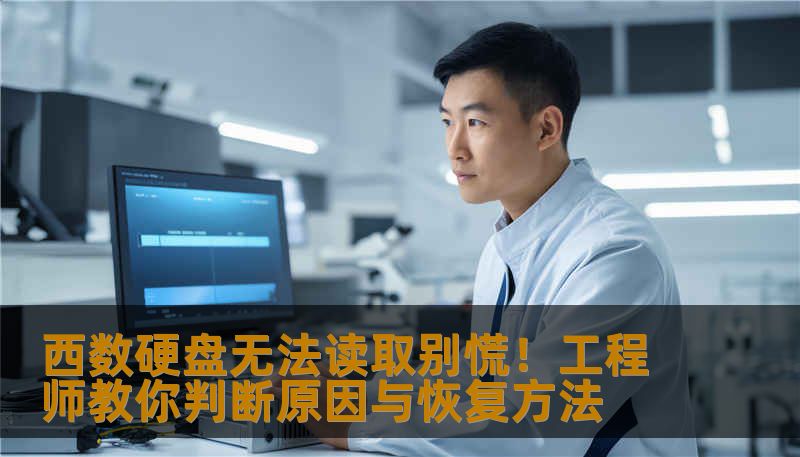 西数硬盘无法读取别慌！工程师教你判断原因与恢复方法