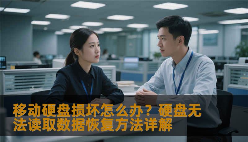 移动硬盘损坏怎么办？硬盘无法读取数据恢复方法详解