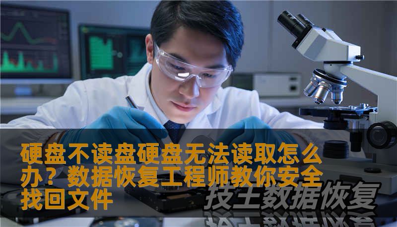 硬盘不读盘硬盘无法读取怎么办？数据恢复工程师教你安全找回文件