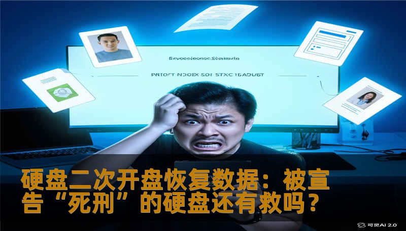 硬盘二次开盘恢复数据：被宣告“死刑”的硬盘还有救吗？