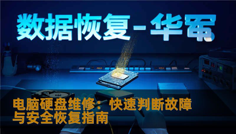 电脑硬盘维修：快速判断故障与安全恢复指南