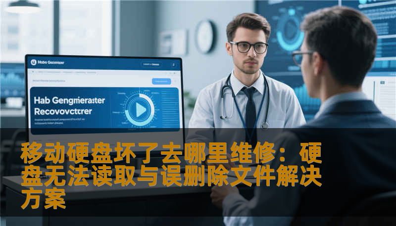 移动硬盘坏了去哪里维修：硬盘无法读取与误删除文件解决方案