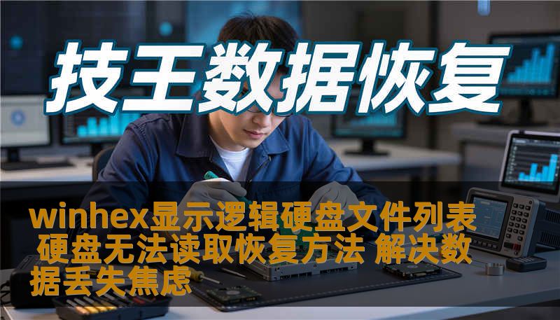 winhex显示逻辑硬盘文件列表 硬盘无法读取恢复方法 解决数据丢失焦虑