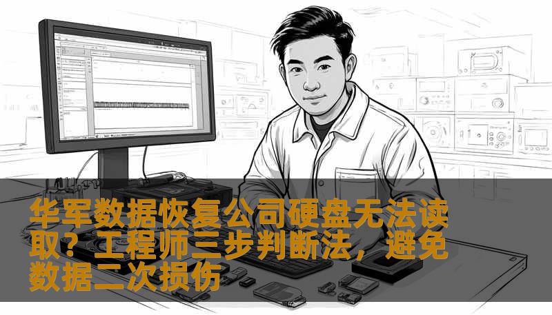 华军数据恢复公司硬盘无法读取？工程师三步判断法，避免数据二次损伤