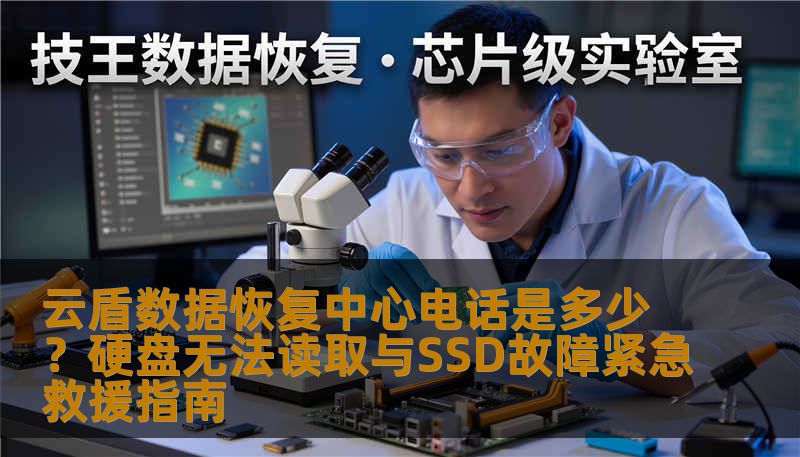 云盾数据恢复中心电话是多少？硬盘无法读取与SSD故障紧急救援指南