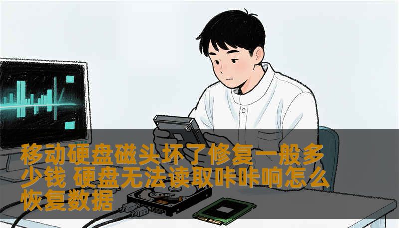 移动硬盘磁头坏了修复一般多少钱 硬盘无法读取咔咔响怎么恢复数据
