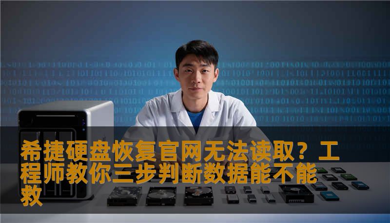 希捷硬盘恢复官网无法读取？工程师教你三步判断数据能不能救