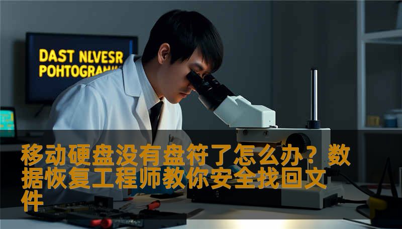 移动硬盘没有盘符了怎么办？数据恢复工程师教你安全找回文件