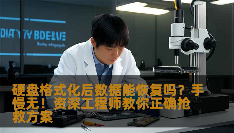 硬盘格式化后数据能恢复吗？手慢无！资深工程师教你正确抢救方案