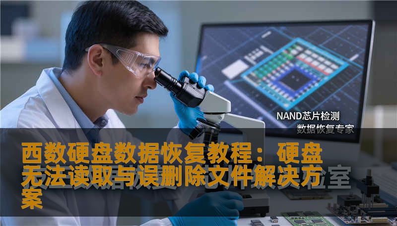 西数硬盘数据恢复教程：硬盘无法读取与误删除文件解决方案