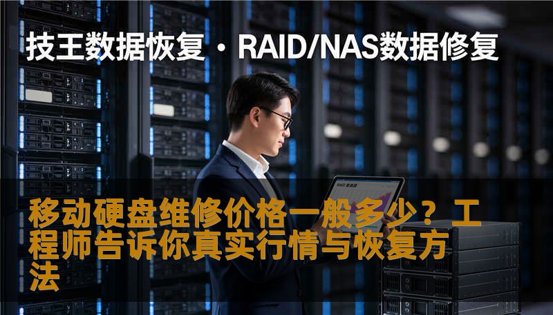 移动硬盘维修价格一般多少？工程师告诉你真实行情与恢复方法