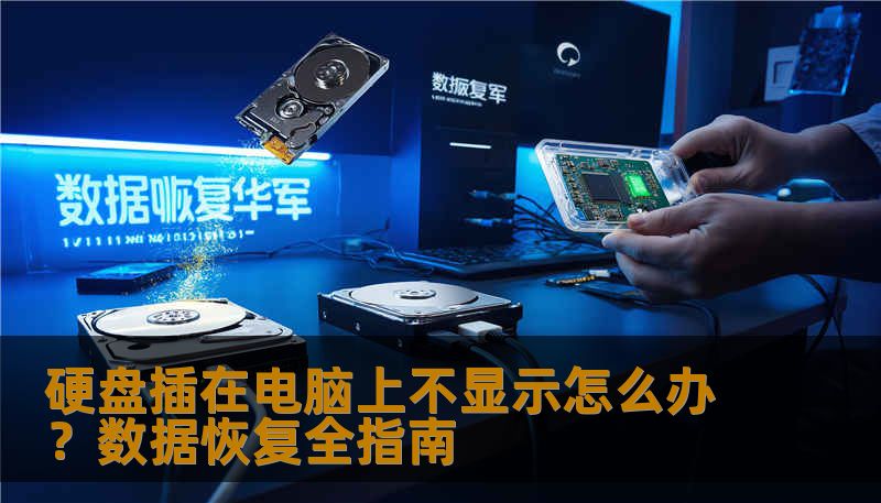 硬盘插在电脑上不显示怎么办？数据恢复全指南