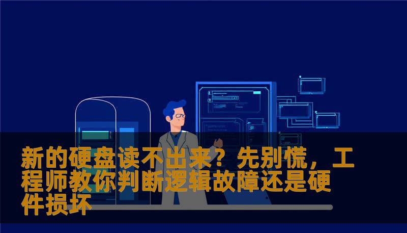 新的硬盘读不出来？先别慌，工程师教你判断逻辑故障还是硬件损坏