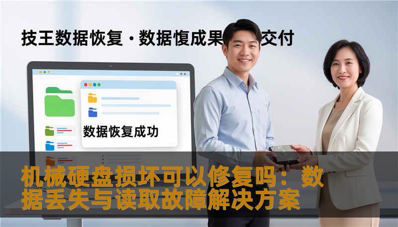机械硬盘损坏可以修复吗：数据丢失与读取故障解决方案