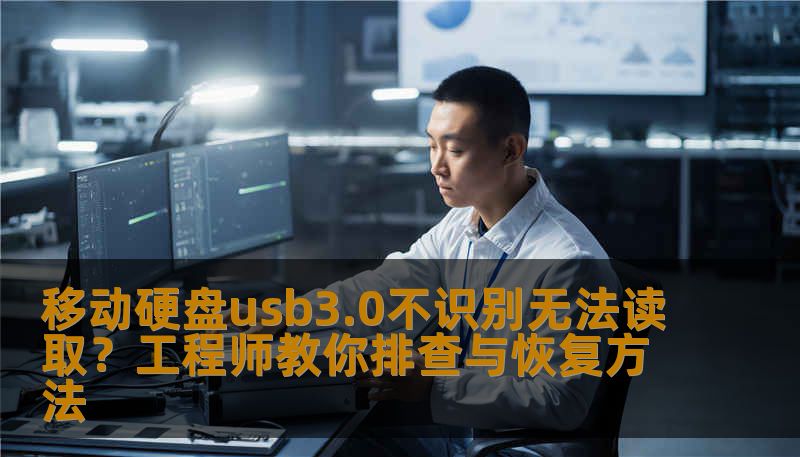 移动硬盘usb3.0不识别无法读取？工程师教你排查与恢复方法