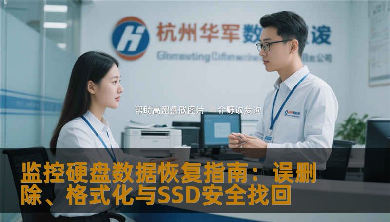 监控硬盘数据恢复指南：误删除、格式化与SSD安全找回