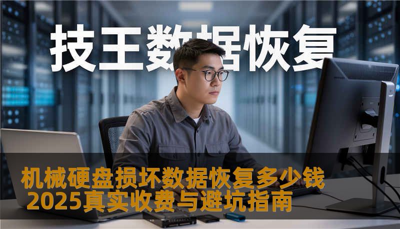 机械硬盘损坏数据恢复多少钱 2025真实收费与避坑指南