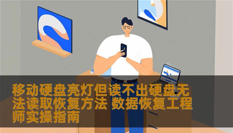 移动硬盘亮灯但读不出硬盘无法读取恢复方法 数据恢复工程师实操指南