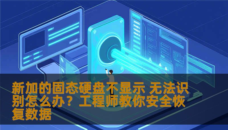新加的固态硬盘不显示 无法识别怎么办？工程师教你安全恢复数据