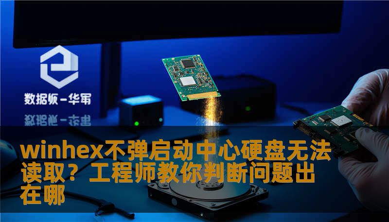 winhex不弹启动中心硬盘无法读取？工程师教你判断问题出在哪