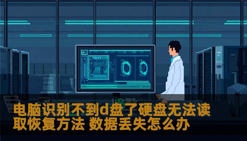电脑识别不到d盘了硬盘无法读取恢复方法 数据丢失怎么办