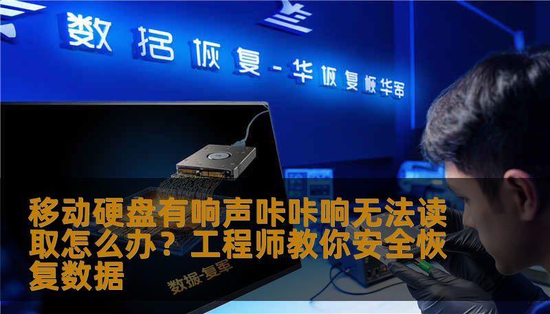 移动硬盘有响声咔咔响无法读取怎么办？工程师教你安全恢复数据