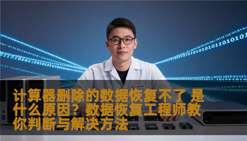 计算器删除的数据恢复不了 是什么原因？数据恢复工程师教你判断与解决方法