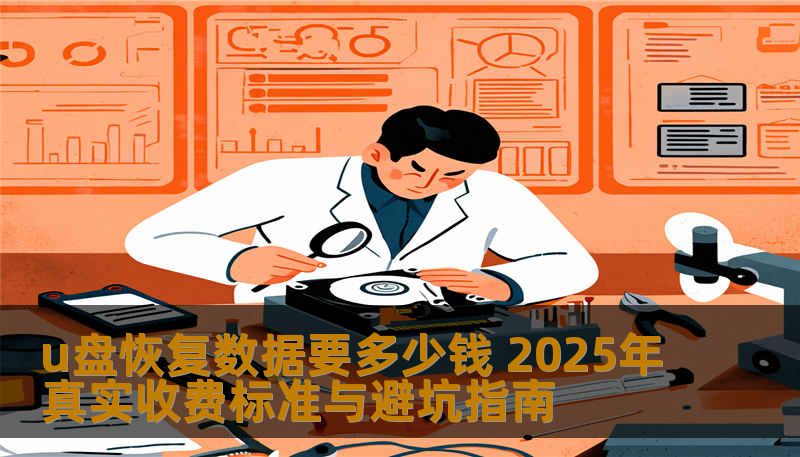 u盘恢复数据要多少钱 2025年真实收费标准与避坑指南