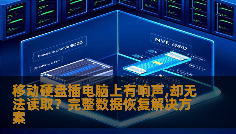 移动硬盘插电脑上有响声,却无法读取？完整数据恢复解决方案