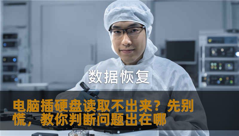 电脑插硬盘读取不出来？先别慌，教你判断问题出在哪