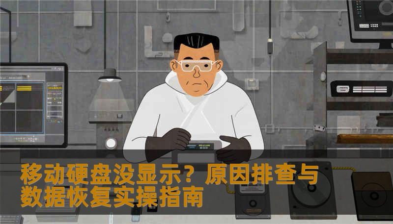 移动硬盘没显示？原因排查与数据恢复实操指南